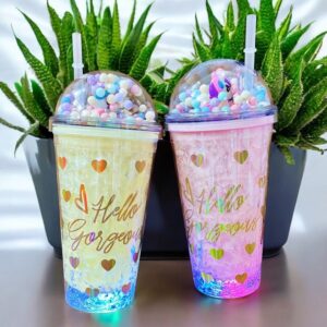 Hello Gorgeous LED Sipper Bottle(S-6)